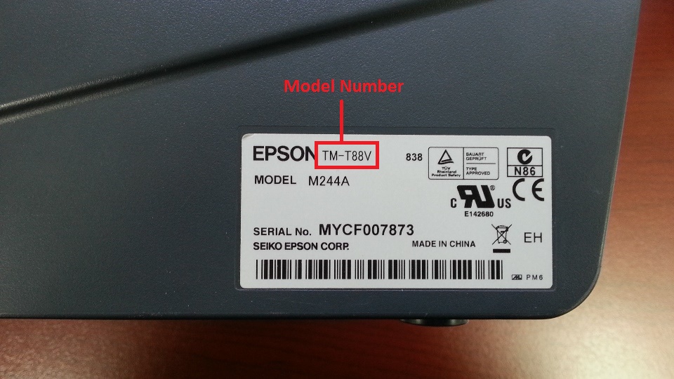 Setting Up Epson Tm T88 Receipt Printer 6380