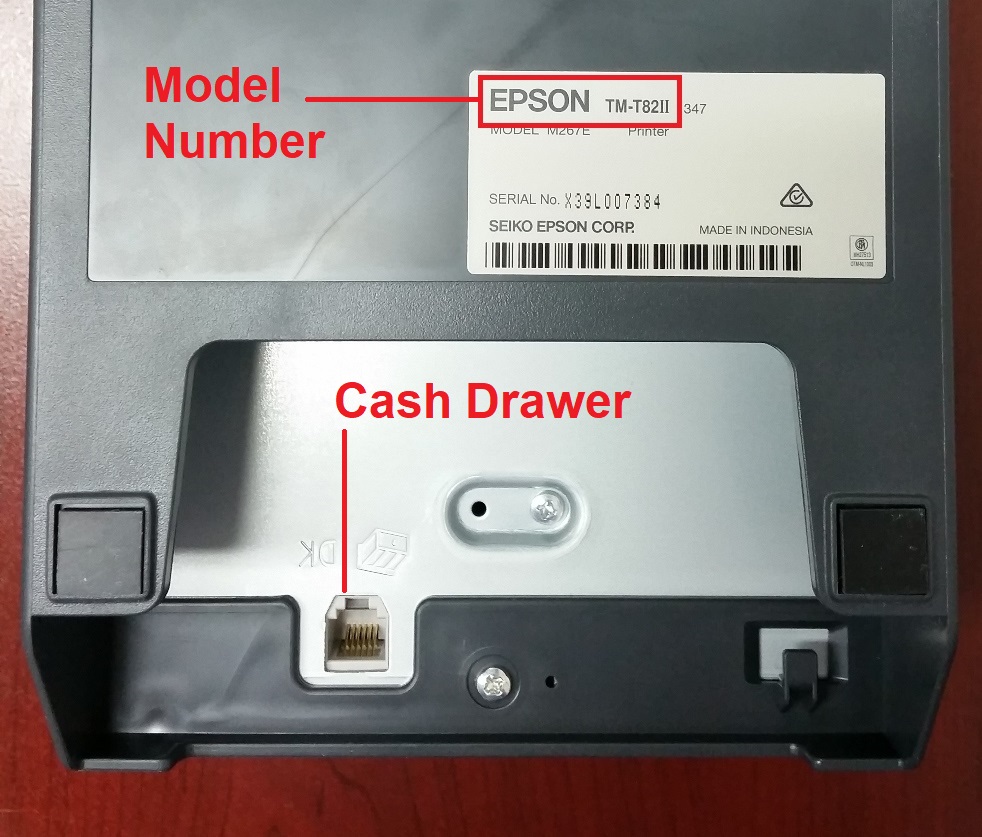 Setting Up Epson Tm T82ii Receipt Printer 7672